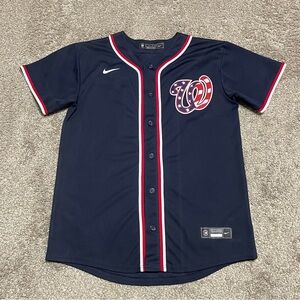 Boy’s Nike MLB Washington Nationals Scherzer Jersey Size L (14/16)